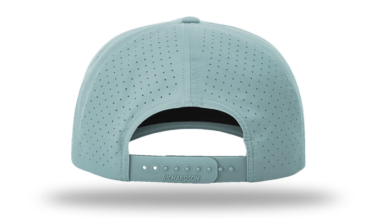 Light blue baseball cap with a textured pattern on a white background
Color: Smoke Blue