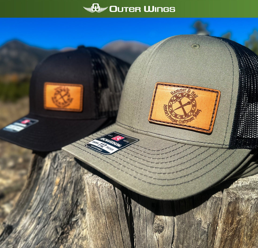 Corporate Branding with Custom Leather Patch Hats