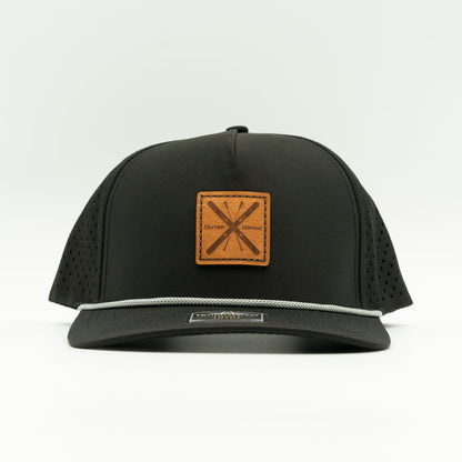 ALPINE WINGS | Leather Patch Hat – Rope Hat Snapback