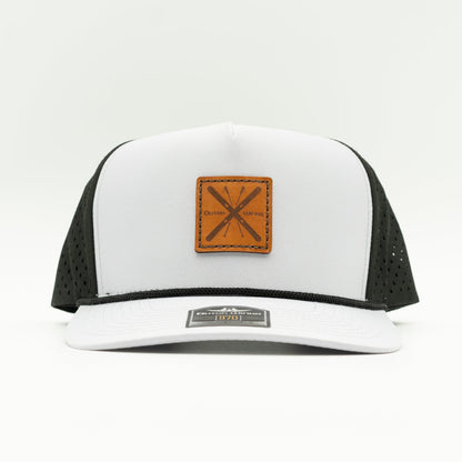 ALPINE WINGS | Leather Patch Hat – Rope Hat Snapback