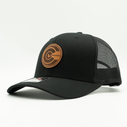 COLORADO FLAG Leather Patch Hat – Richardson 112