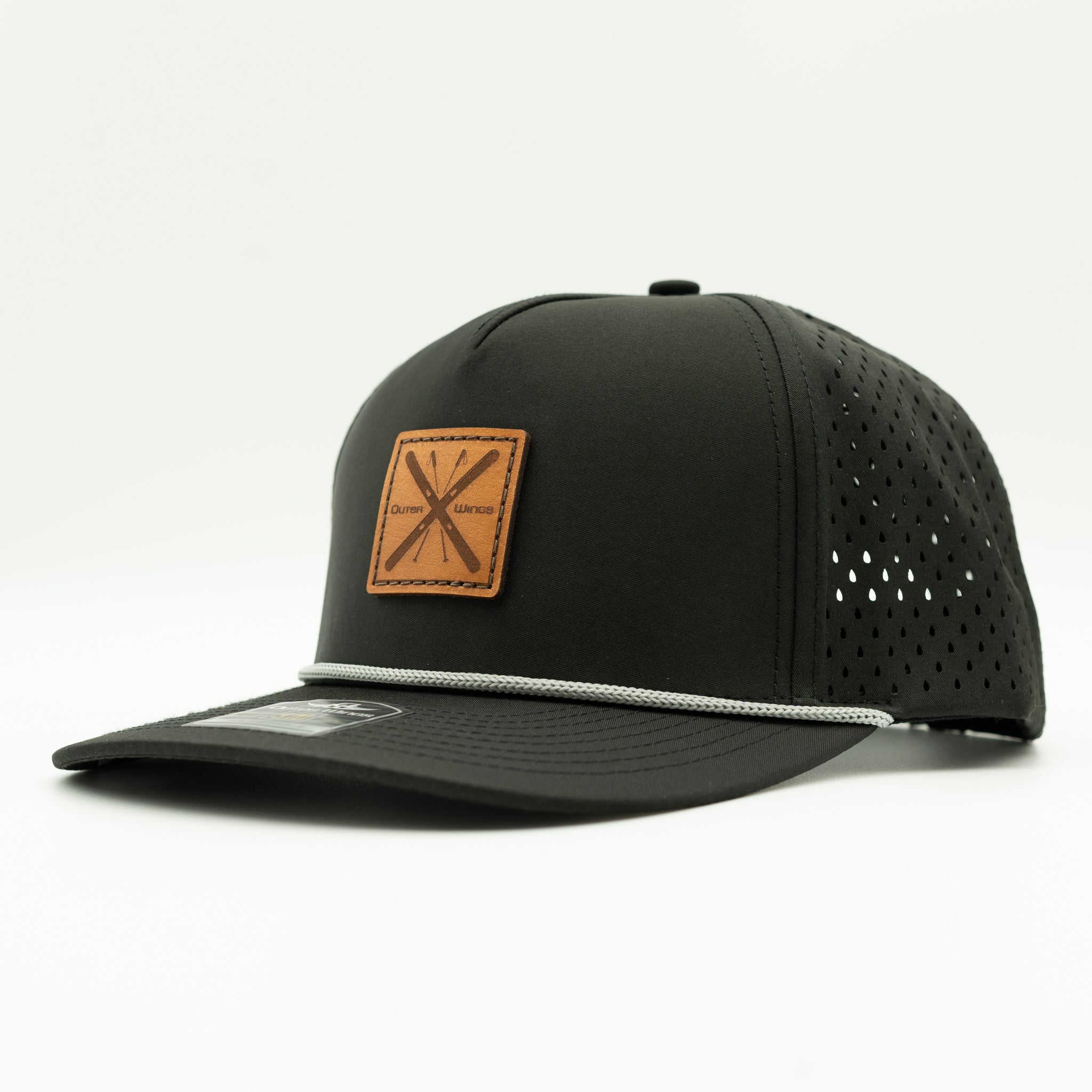 ALPINE WINGS | Leather Patch Hat – Rope Hat Snapback