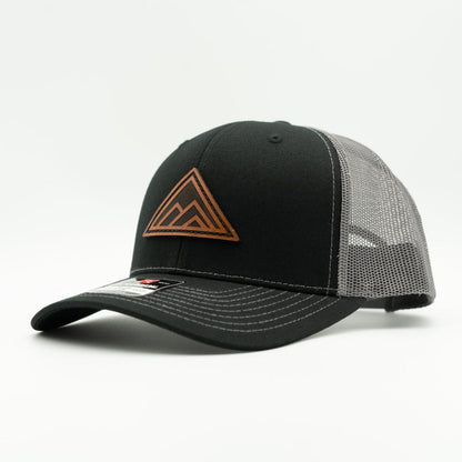 DARK MOUNTAIN Leather Patch Hat – Richardson 115 & 112