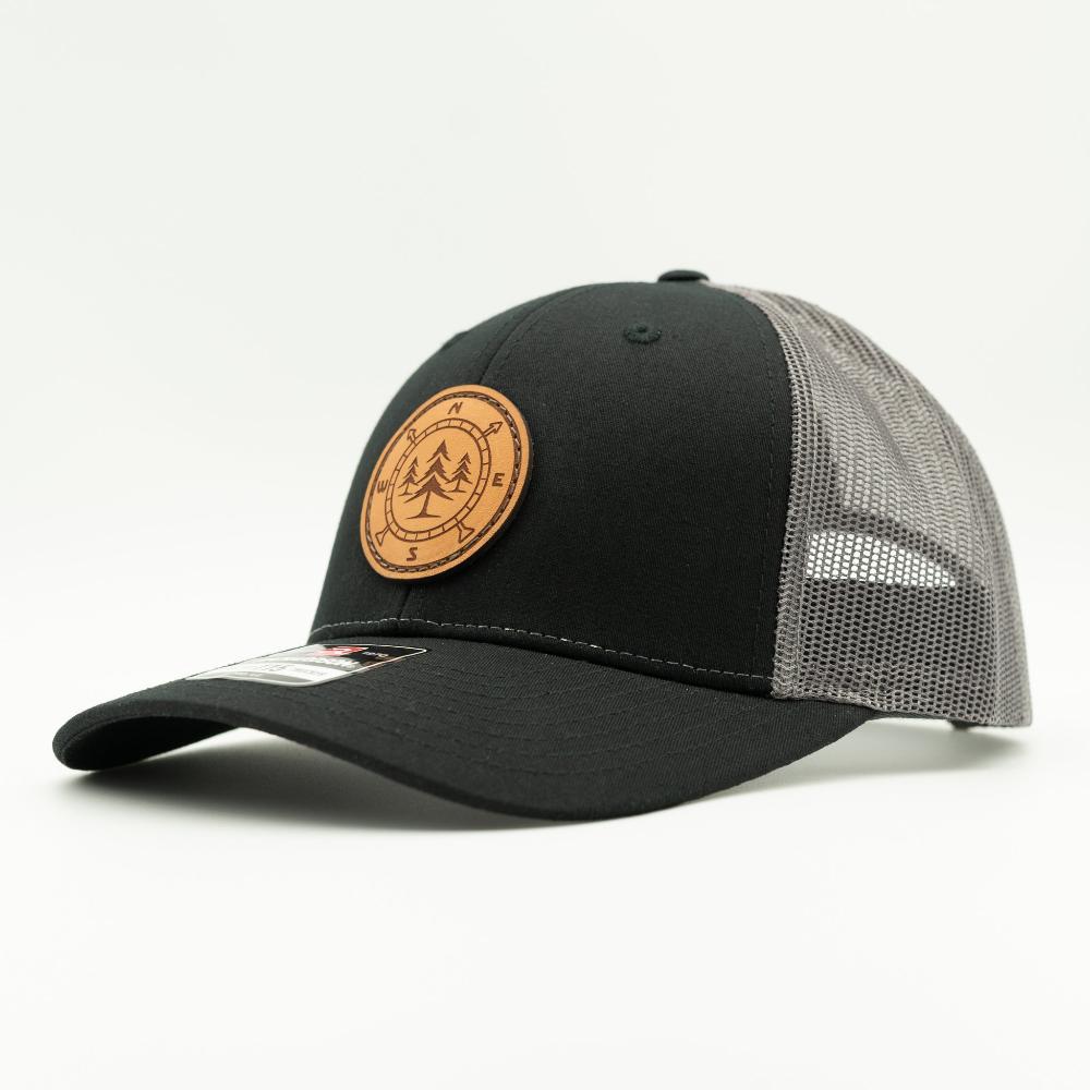 LOST PINE Leather Patch Hat – Richardson 115 Low Profile Trucker