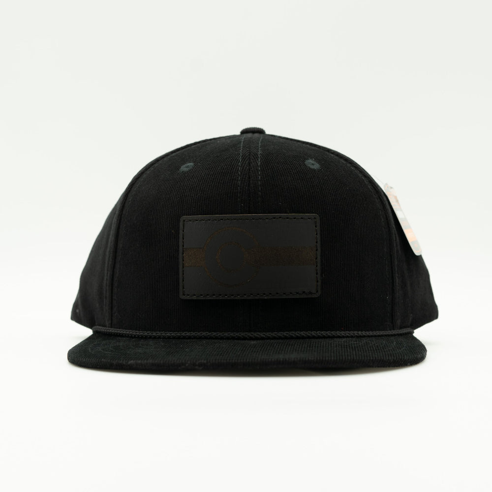 Colorful Colorado Leather Patch Hat – Richardson 253 Corduroy Flat Bill