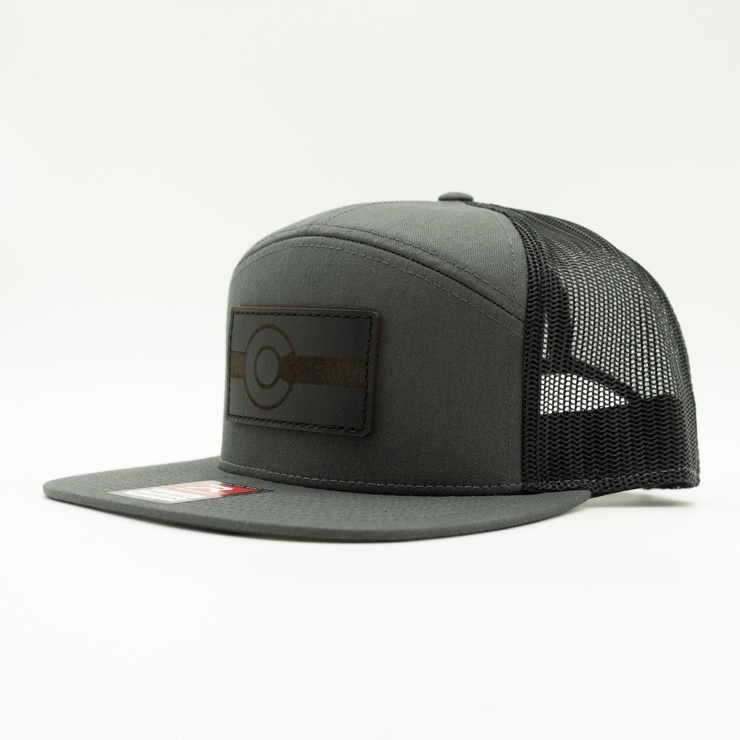 COLORFUL COLORADO Leather Patch Trucker Hat – Richardson 168 Seven-Panel