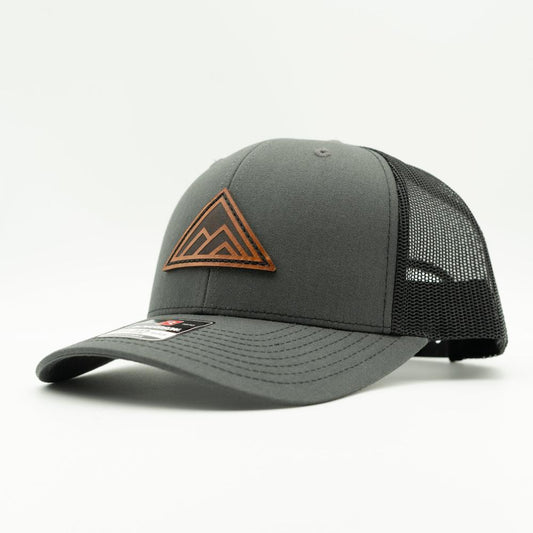 DARK MOUNTAIN Leather Patch Hat – Richardson 115 & 112