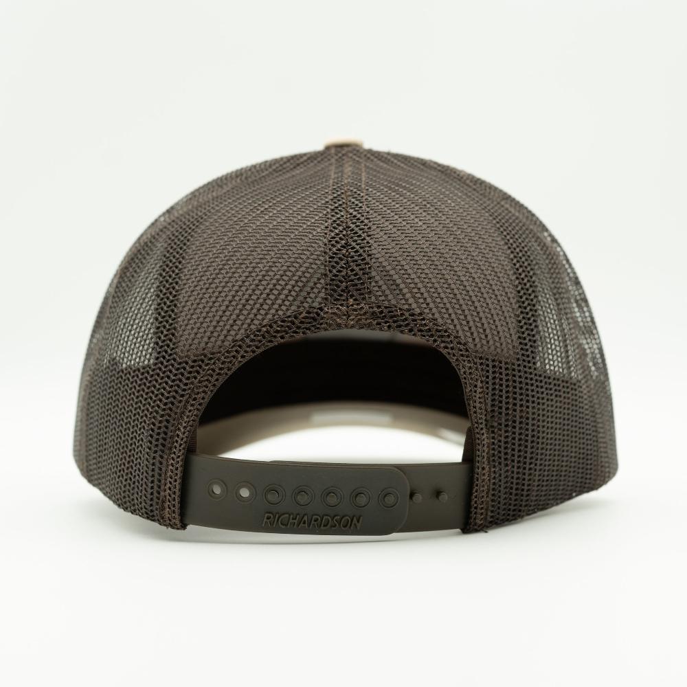 MOSAIC MOUNTAIN Leather Patch Hat – Richardson 115 Low Profile