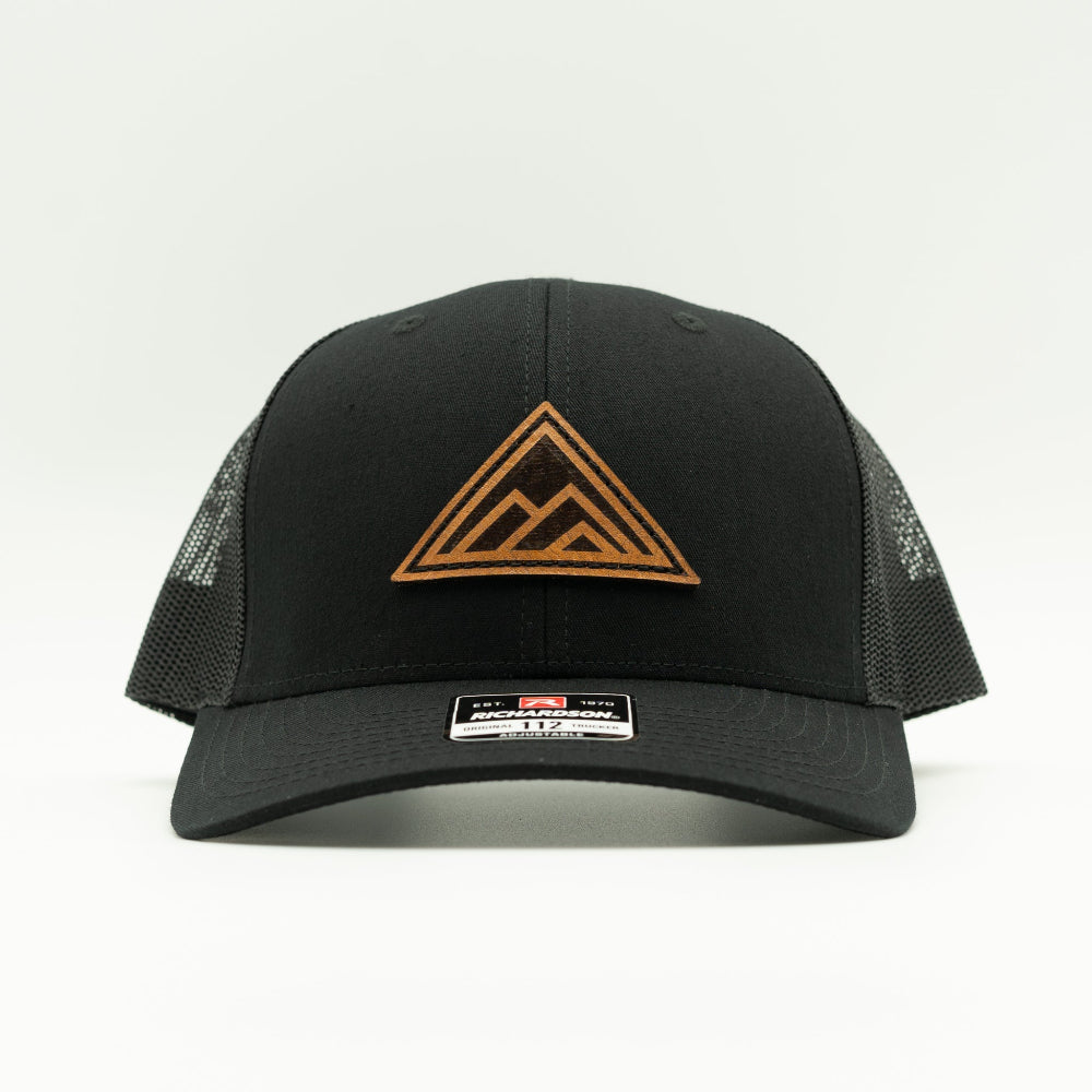 DARK MOUNTAIN Leather Patch Hat – Richardson 115 & 112