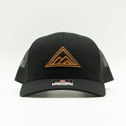 DARK MOUNTAIN Leather Patch Hat – Richardson 115 & 112