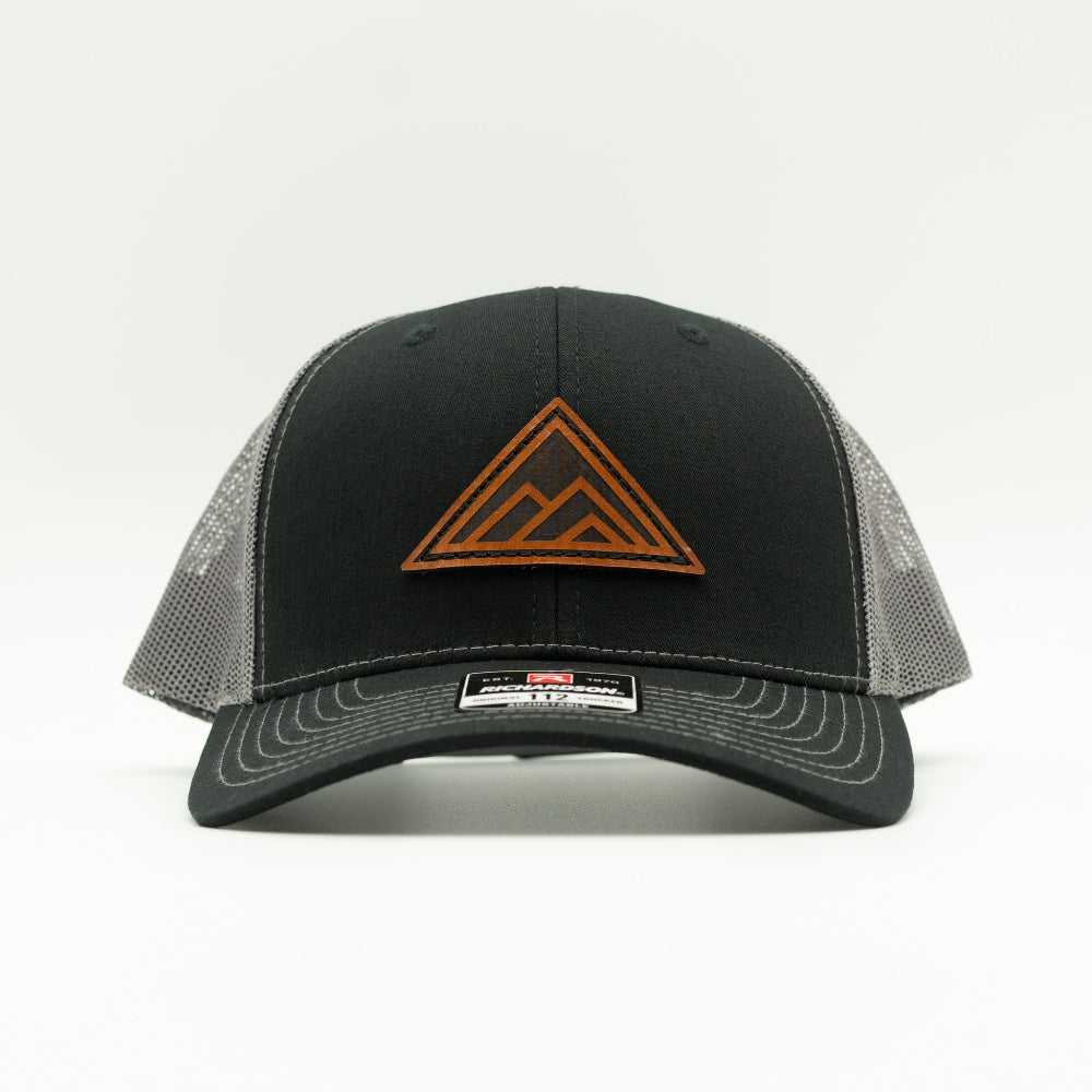 DARK MOUNTAIN Leather Patch Hat – Richardson 115 & 112