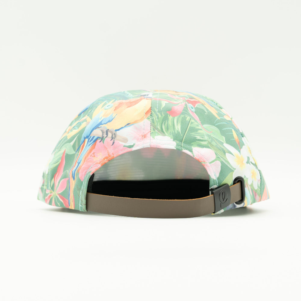 ISLAND BREEZE Leather Patch Hat – Imperial Rope Flat Bill