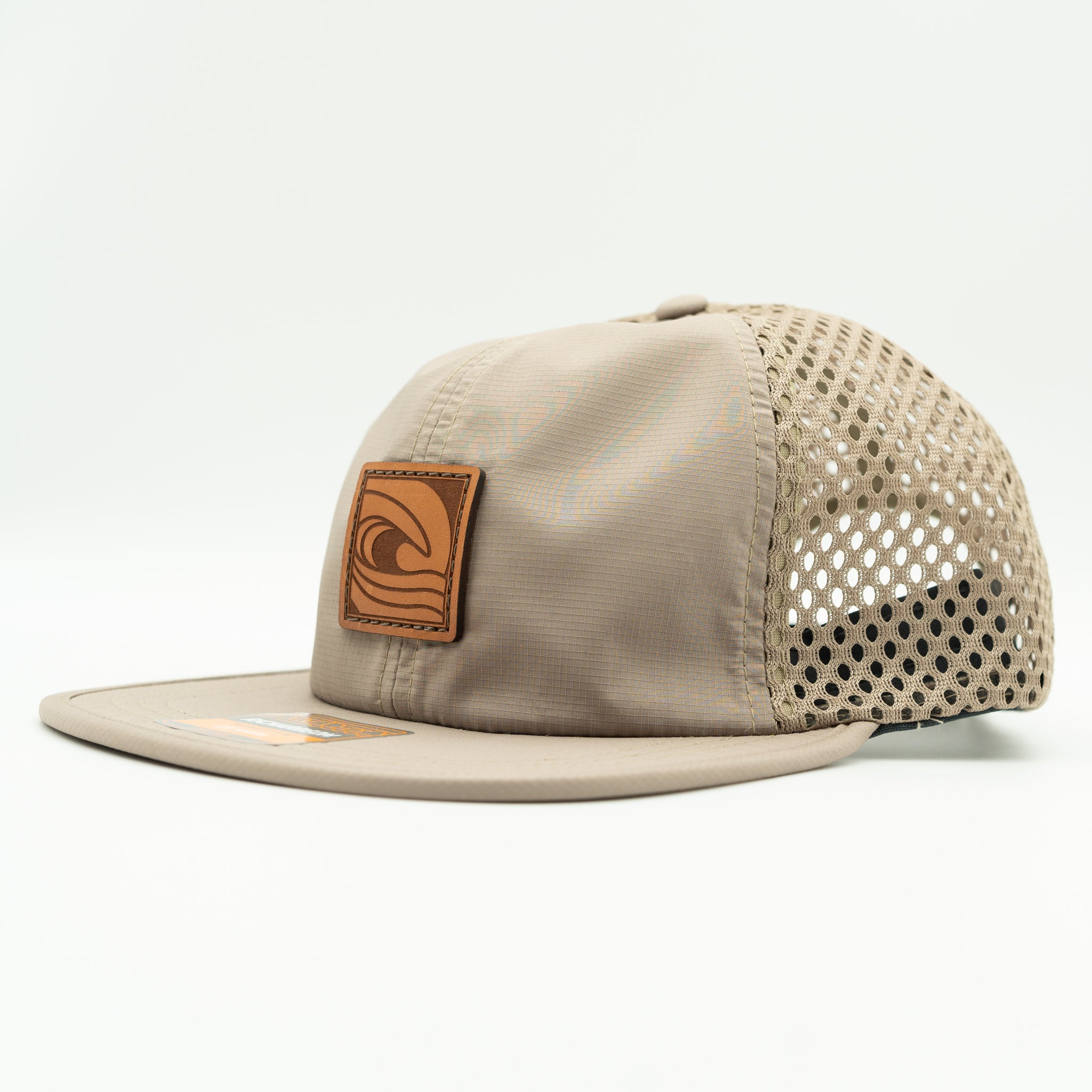 OCEAN SWELL Leather Patch Beach Hat – Richardson 935 Performance