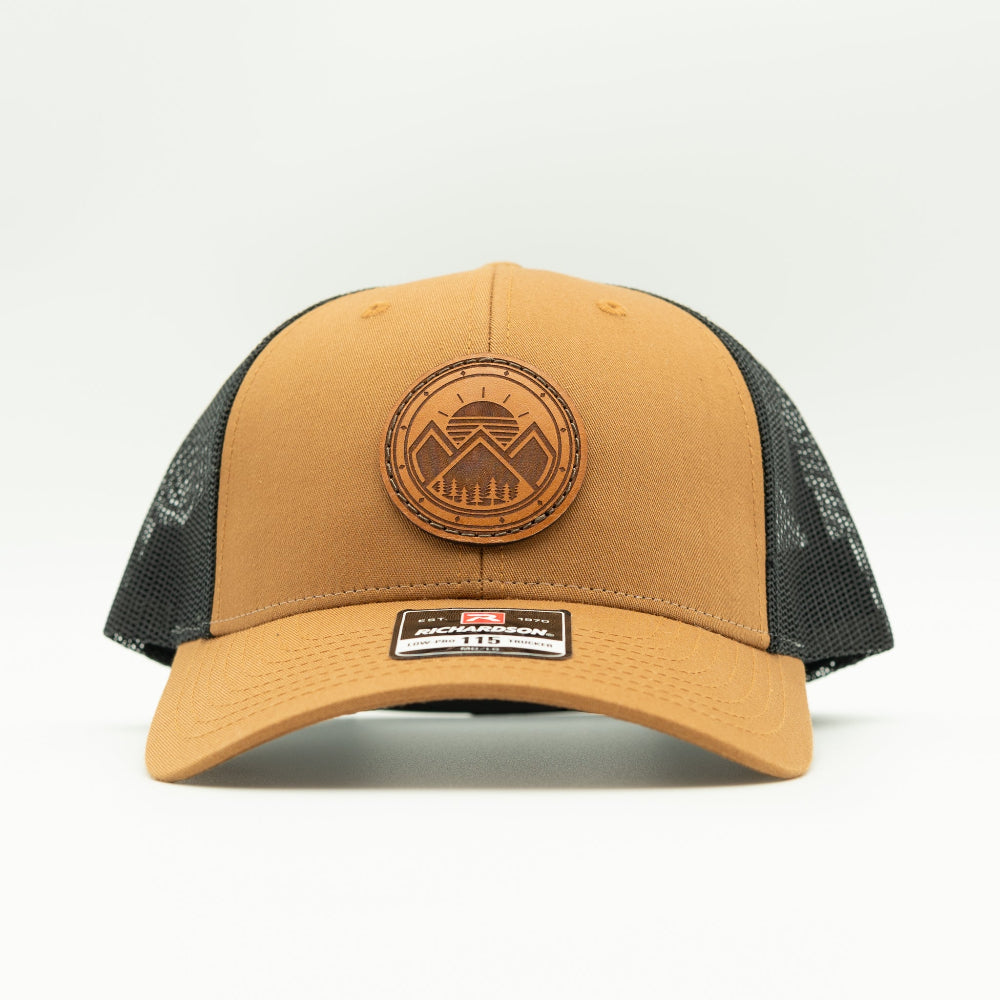 MODERN MOUNTAINS Leather Patch Hat – Richardson 115 & 112