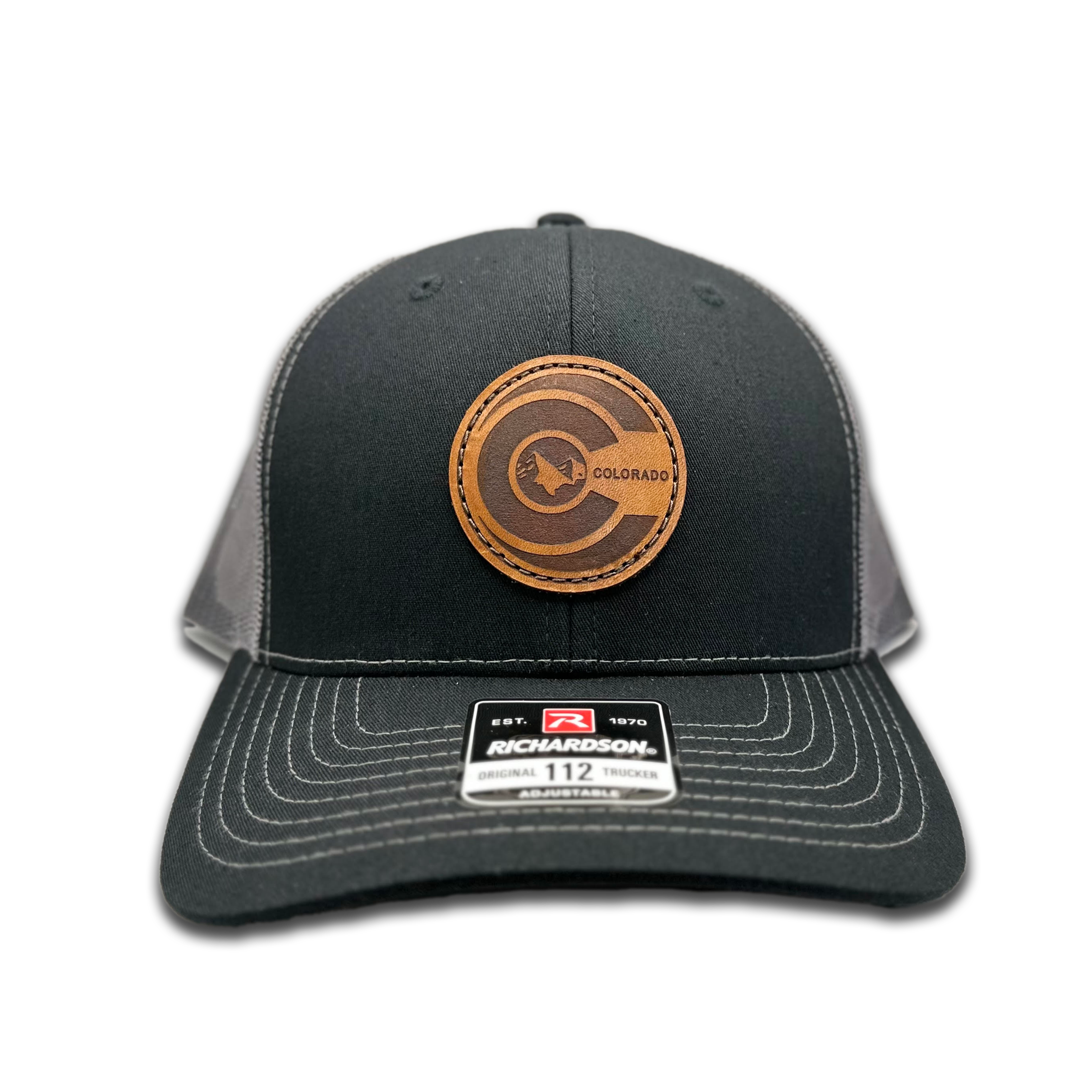 COLORADO FLAG Leather Patch Hat – Richardson 112