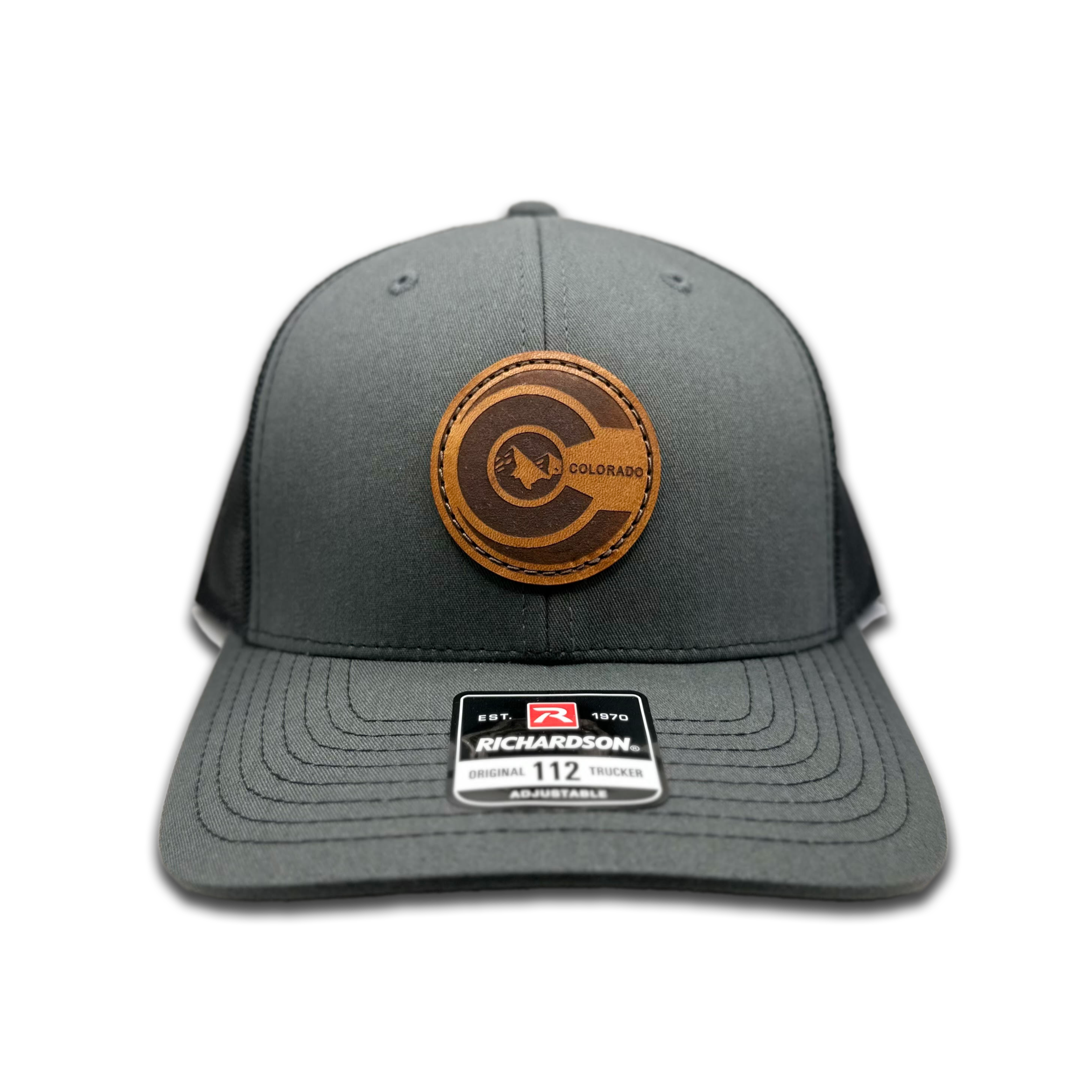 COLORADO FLAG Leather Patch Hat – Richardson 112