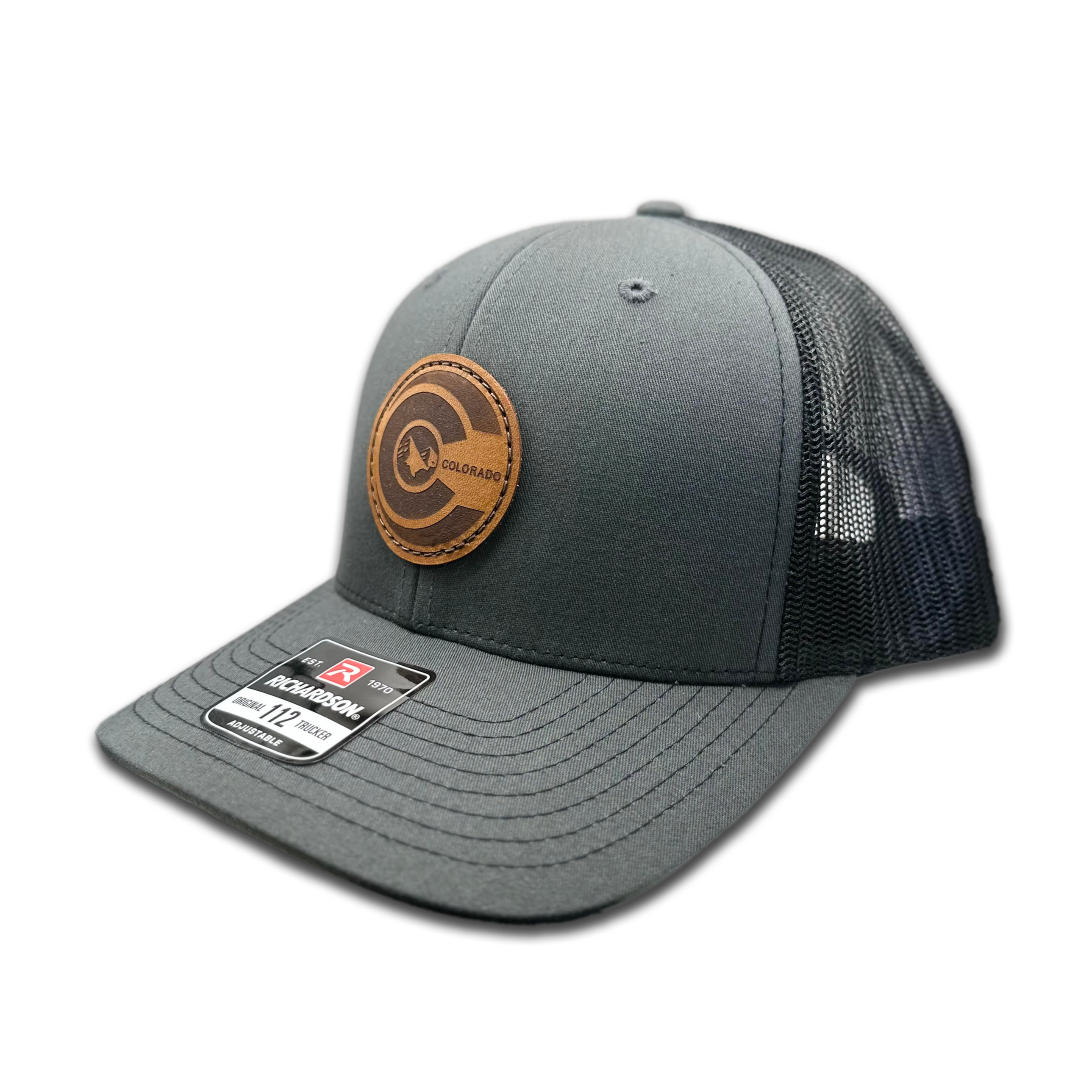 COLORADO FLAG Leather Patch Hat – Richardson 112