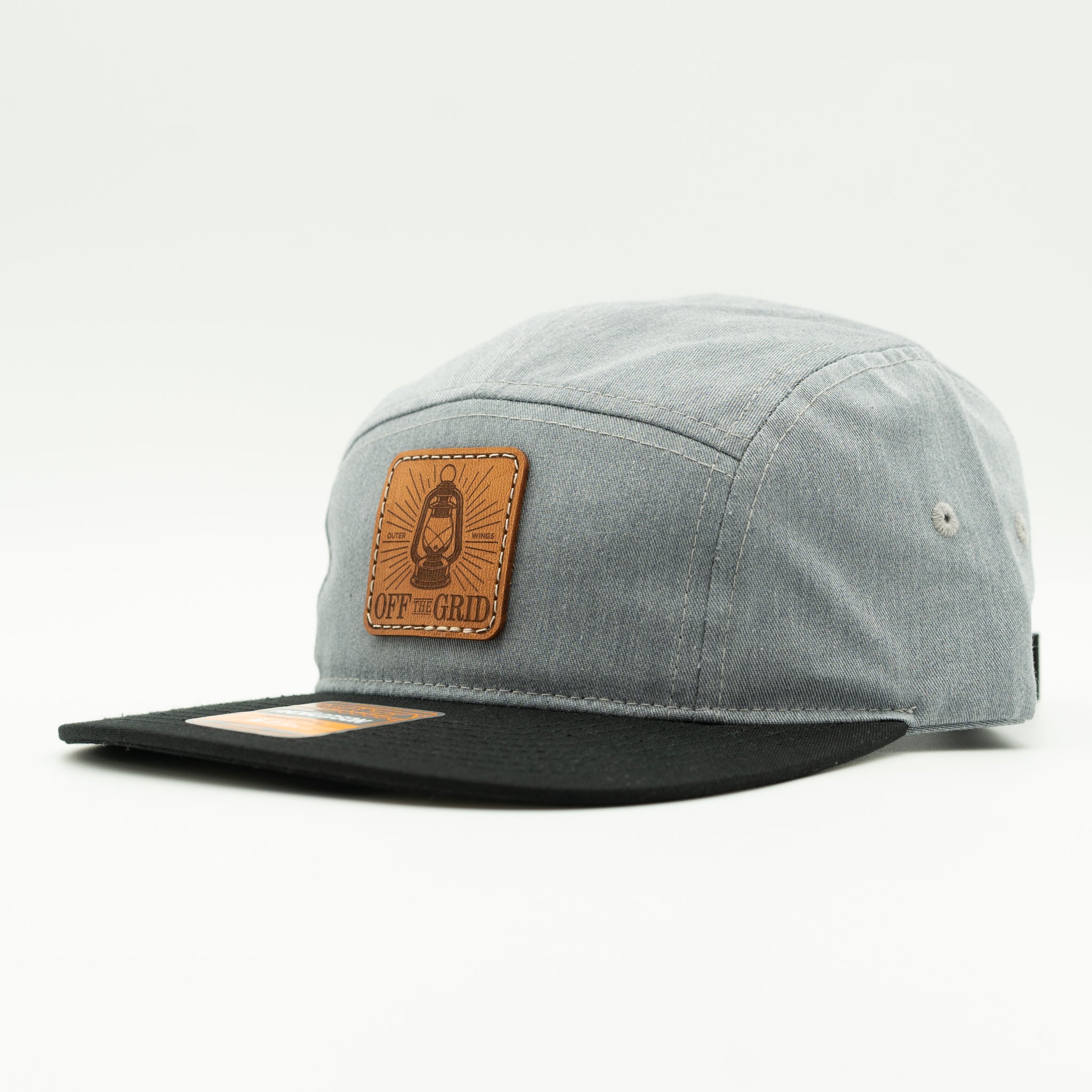 OFF THE GRID Leather Patch Hat - Richardson 217 Macleay Camper Hat
