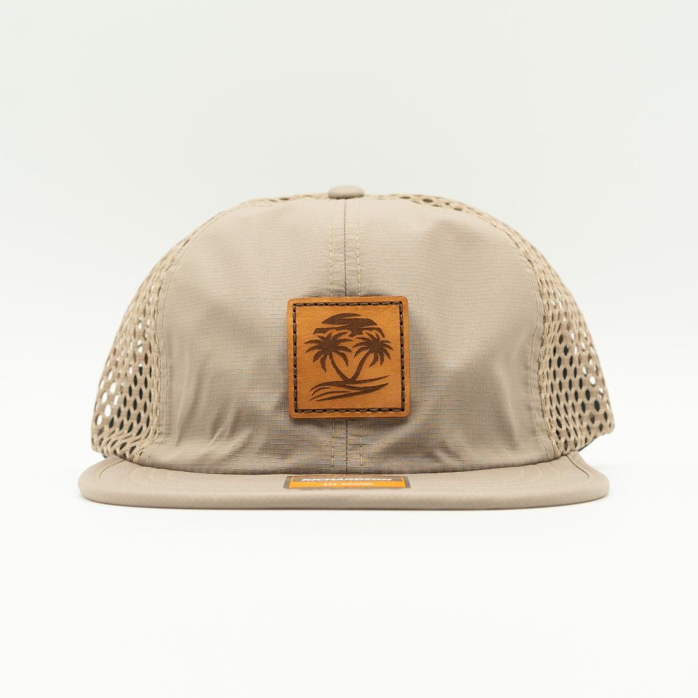 PARADISE Leather Patch Beach Hat – Richardson 935