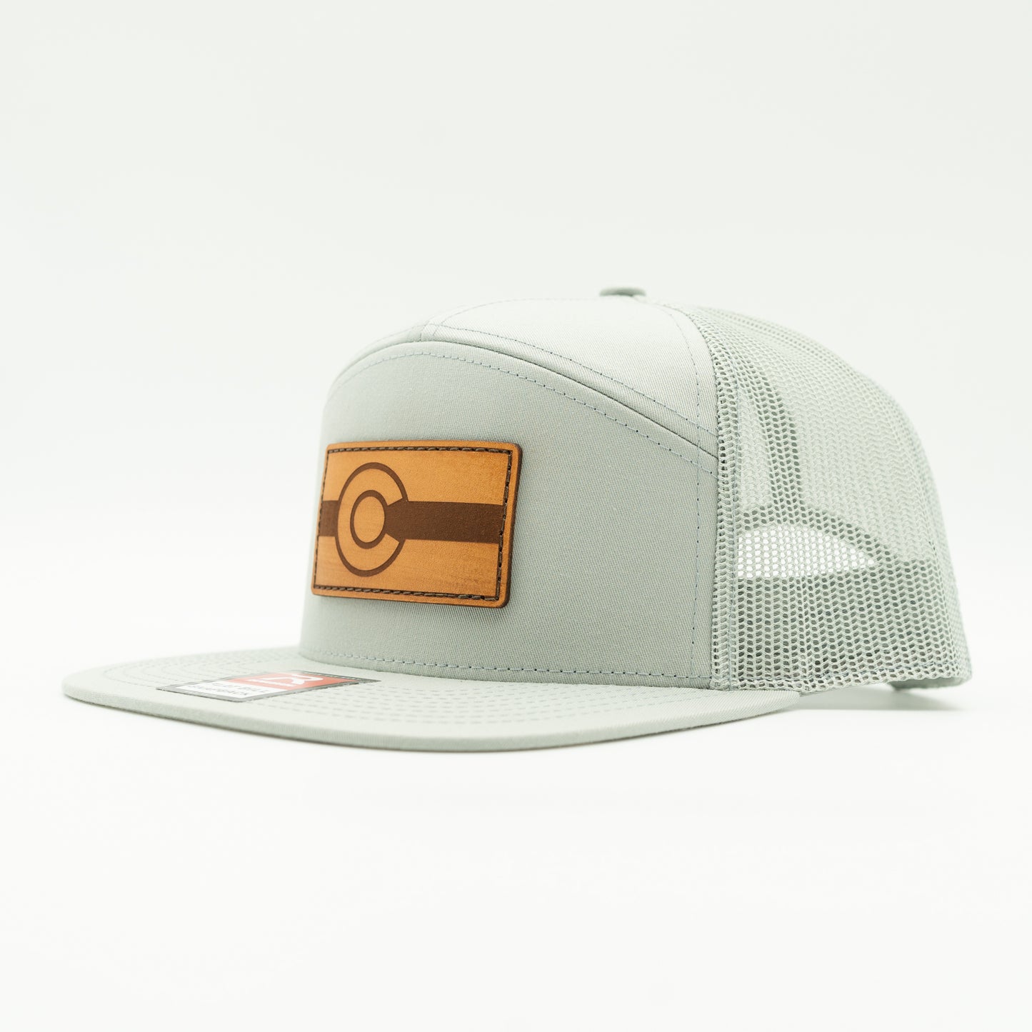 COLORFUL COLORADO Leather Patch Trucker Hat – Richardson 168 Seven-Panel