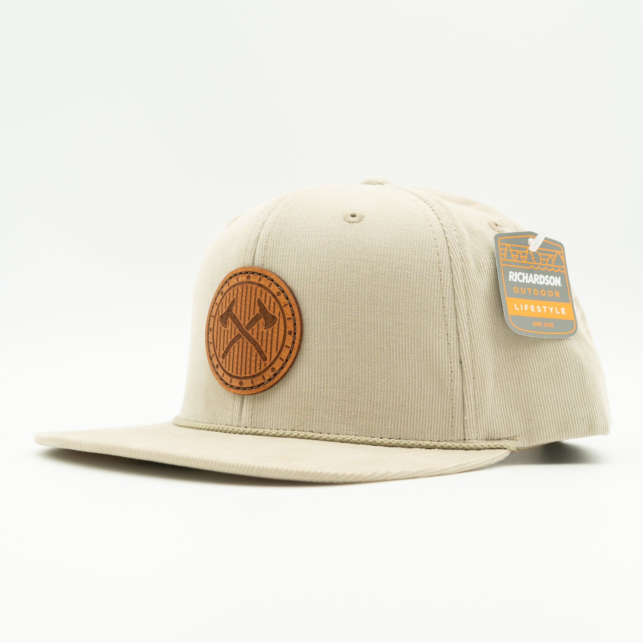 TRAILBLAZER Leather Patch Hat – Richardson 253 Corduroy Hat