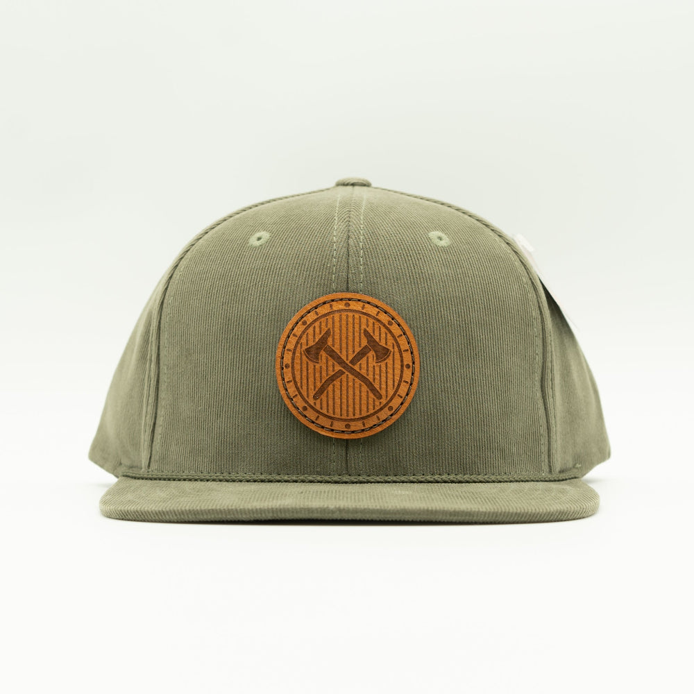 TRAILBLAZER Leather Patch Hat – Richardson 253 Corduroy Hat