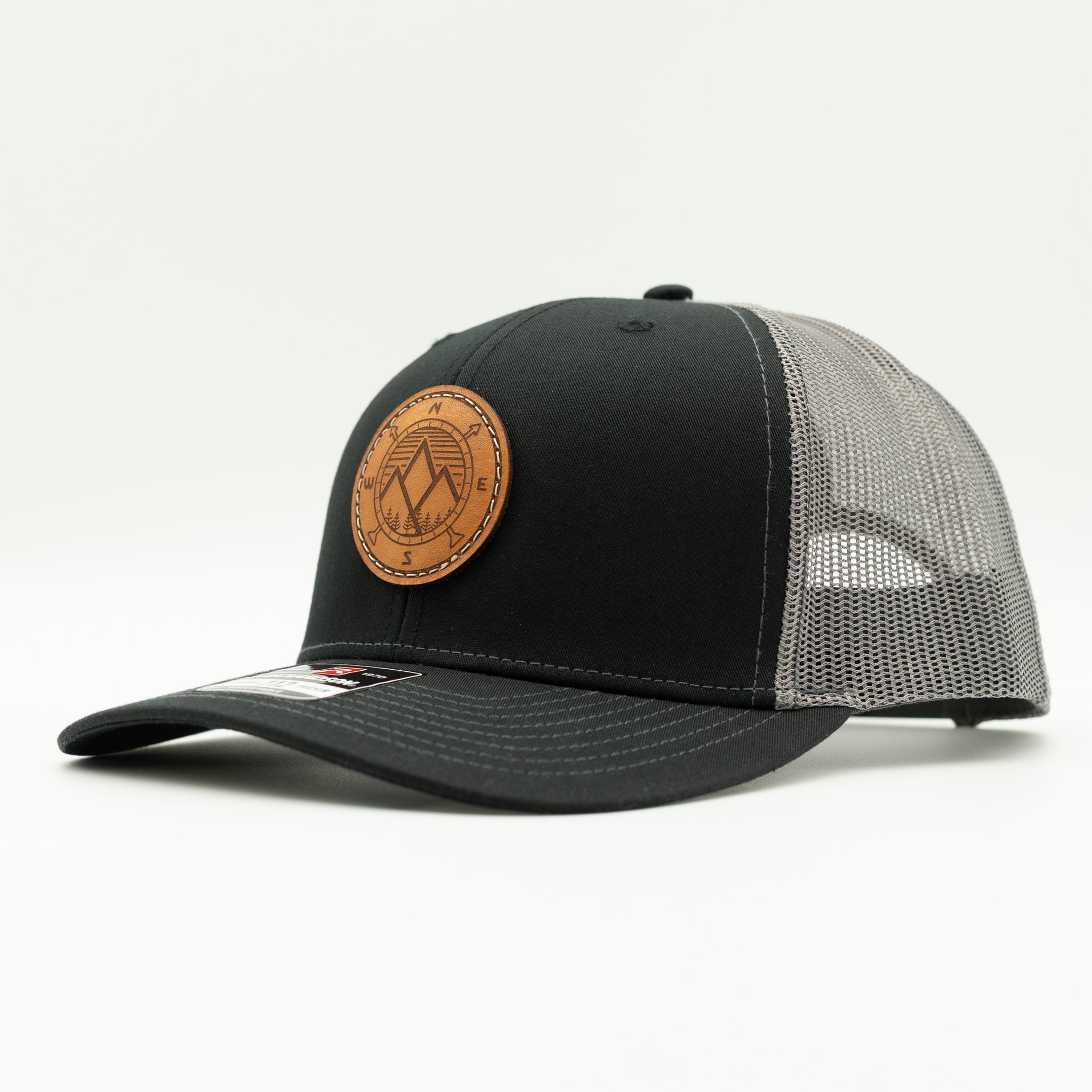WEST PINE Leather Patch Trucker Hat – Richardson 112