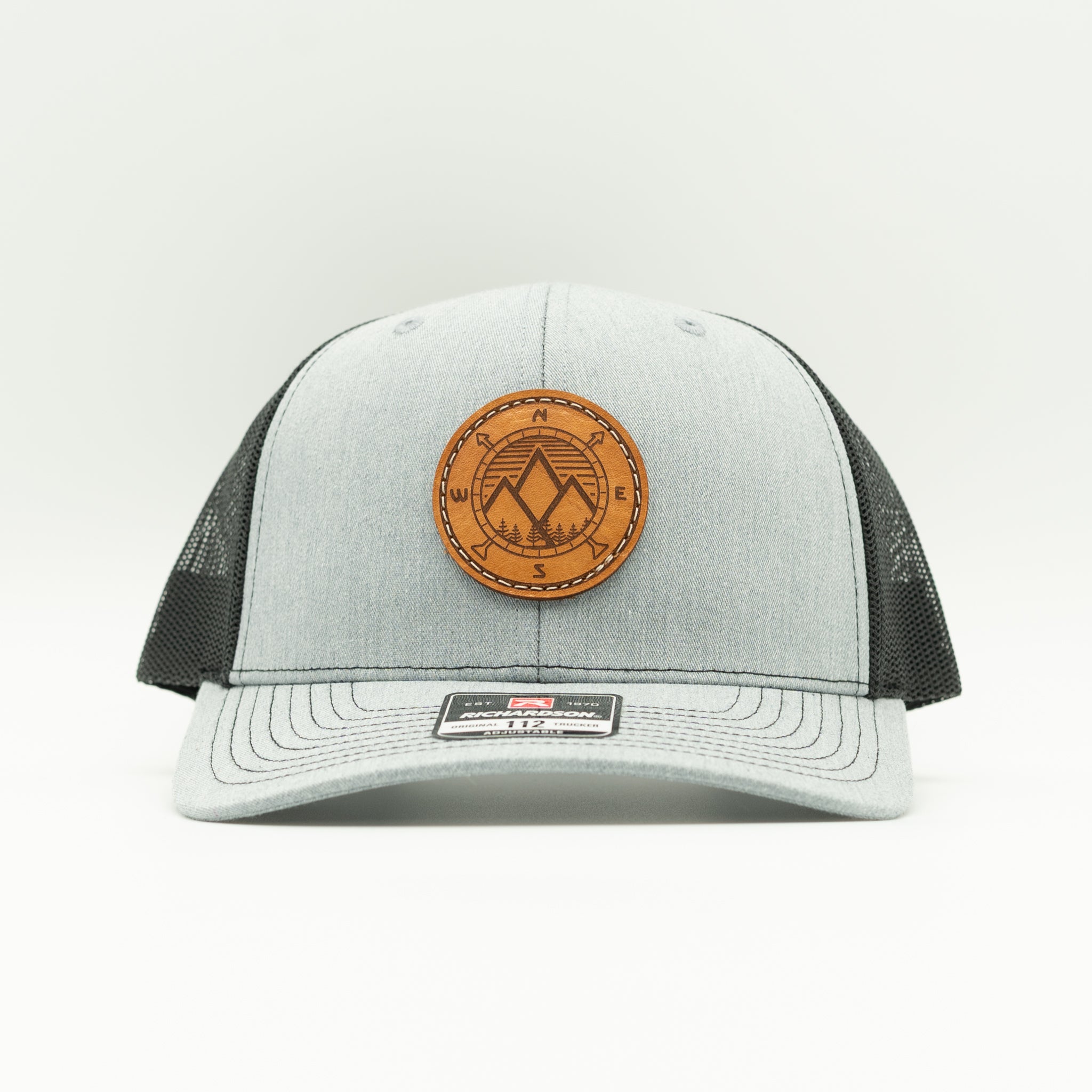WEST PINE Leather Patch Trucker Hat – Richardson 112