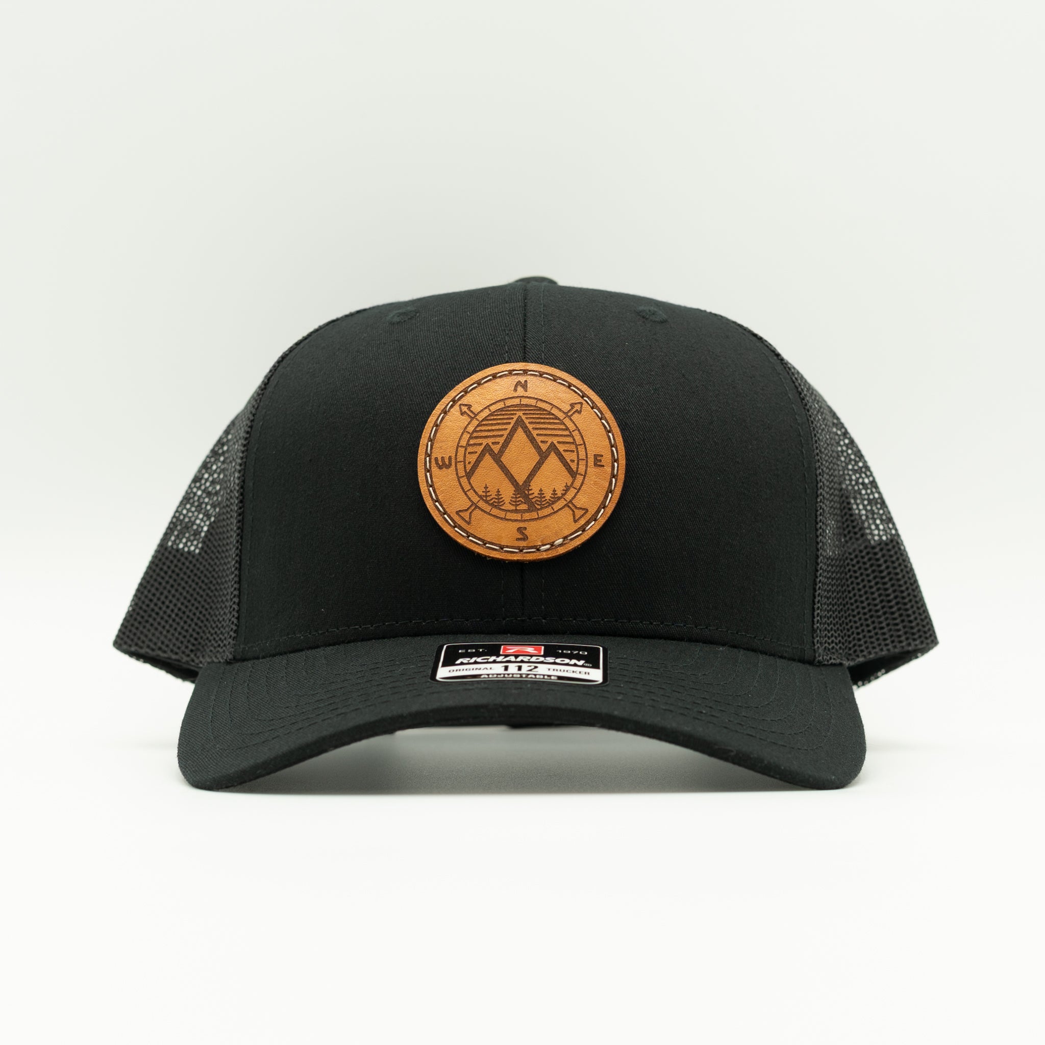 WEST PINE Leather Patch Trucker Hat – Richardson 112