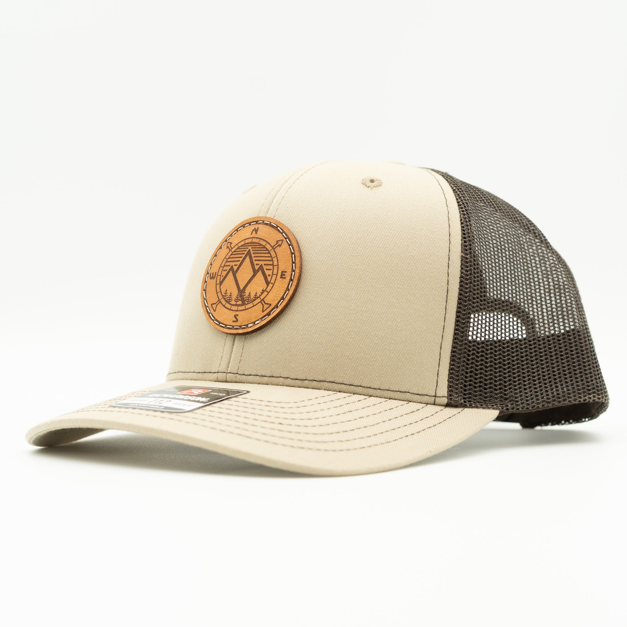 WEST PINE Leather Patch Trucker Hat – Richardson 112