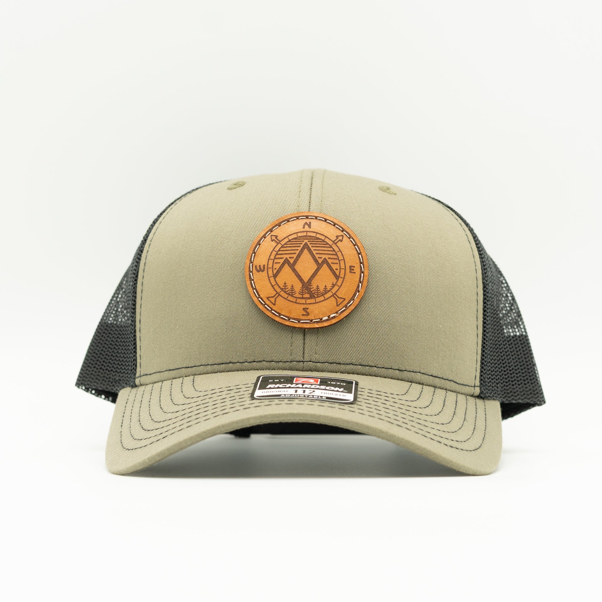 WEST PINE Leather Patch Trucker Hat – Richardson 112