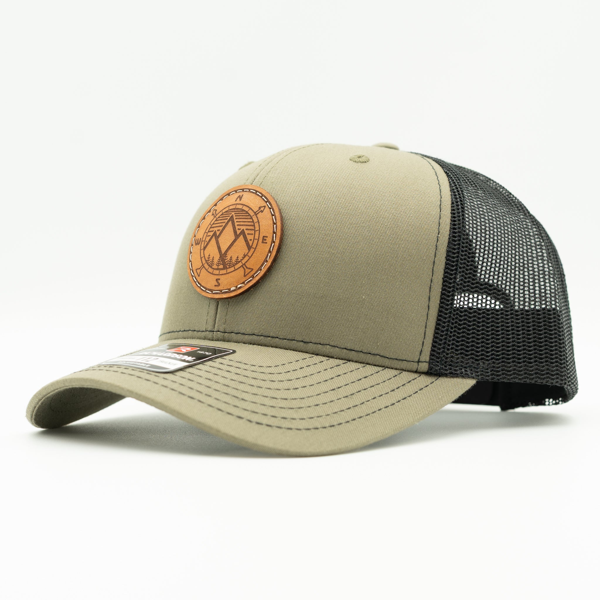 WEST PINE Leather Patch Trucker Hat – Richardson 112
