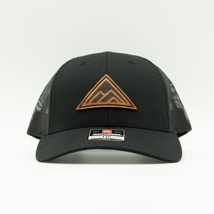 DARK MOUNTAIN Leather Patch Hat – Richardson 115 & 112