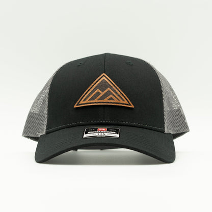 DARK MOUNTAIN Leather Patch Hat – Richardson 115 & 112