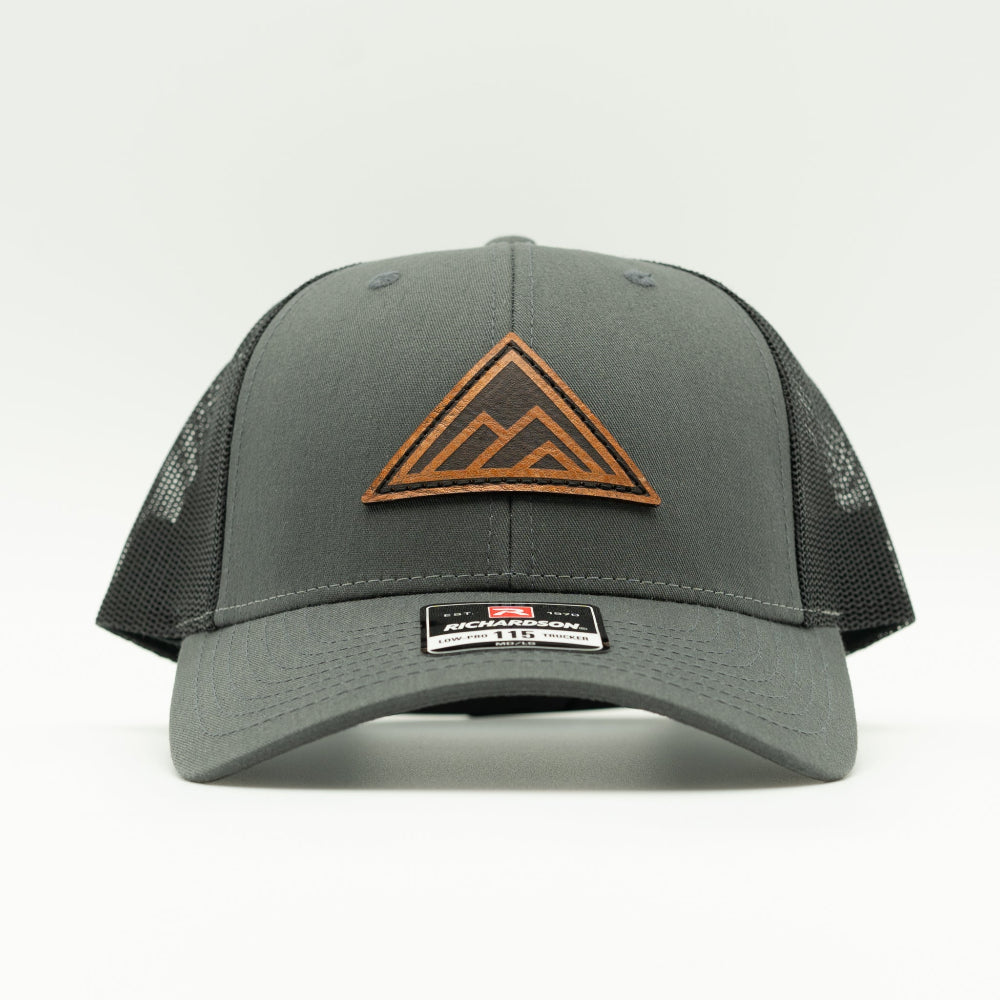 DARK MOUNTAIN Leather Patch Hat – Richardson 115 & 112