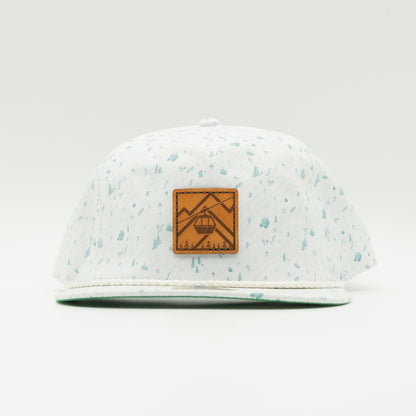 GONDOLA Leather Patch Hat – Imperial Rope Flat Bill Hat