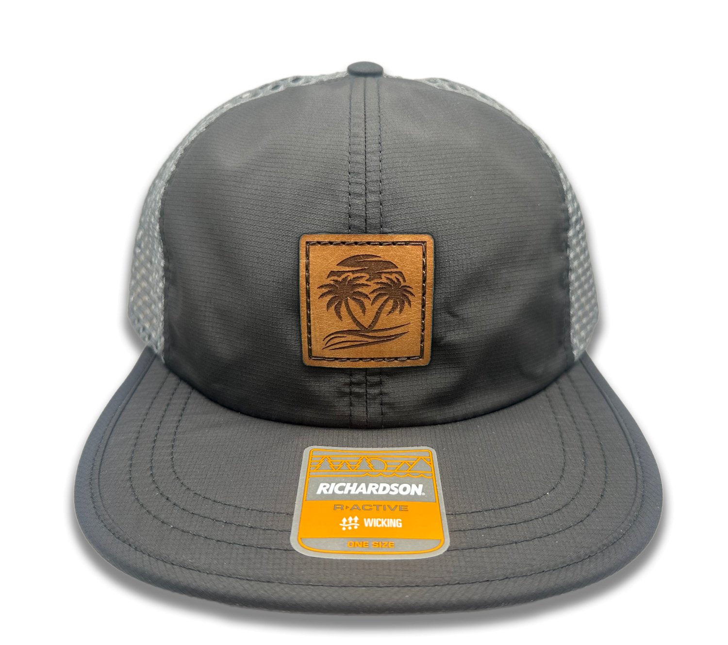 PARADISE Leather Patch Beach Hat – Richardson 935